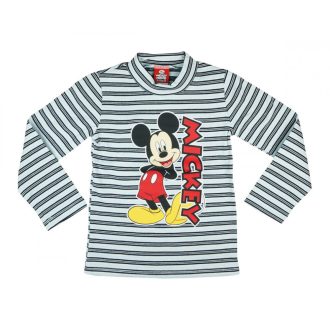 Disney Mickey csíkos hosszú ujjú póló (méret: 74-116) Disney Mickey csíkos hosszú ujjú póló (méret: 74-116)