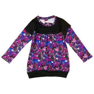 Monster nagylányos belül bolyhos felső Monster nagylányos belül bolyhos felső