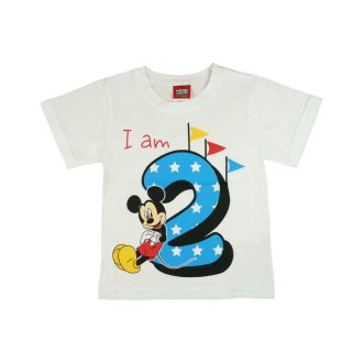 Disney Mickey szülinapos kisfiú póló 2 éves Disney Mickey szülinapos kisfiú póló 2 éves