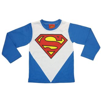 Superman gyerek hosszú ujjú póló (méret: 104-152)