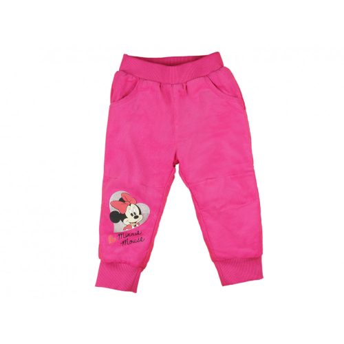 Disney Minnie lányka bélelt kordnadrág
