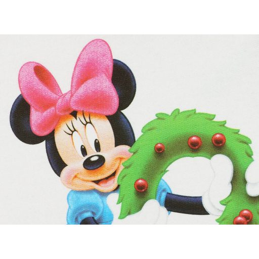 Disney Minnie belül bolyhos ujjatlan rugdalózó Karácsony (méret:50-62)
