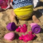 Apollo Playgro fürdőjáték- Floating Sea Friends- Pink