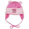 Disney Minnie fülvédős, megkötős baba sapka