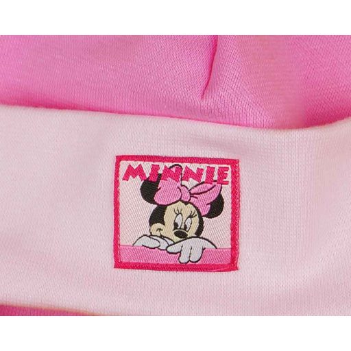 Disney Minnie fülvédős, megkötős baba sapka