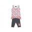 Disney Minnie lányka 2 részes ujjatlan-3/4 leggings szett