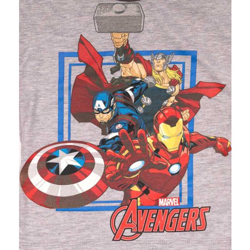 2 részes kisfiú nyári szett Avengers/Bosszúállók mintával