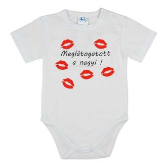 Rövid ujjú bébi kombidressz