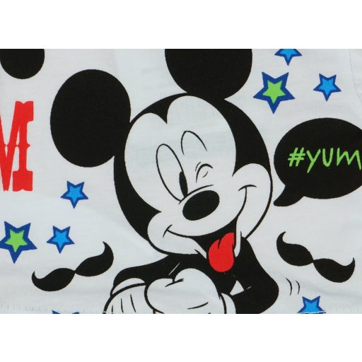 Disney Mickey rövid ujjú kombidressz Bajusz fehér
