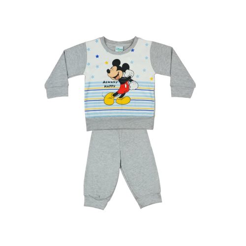Disney Mickey fiú pizsama csillaggal| csíkkal