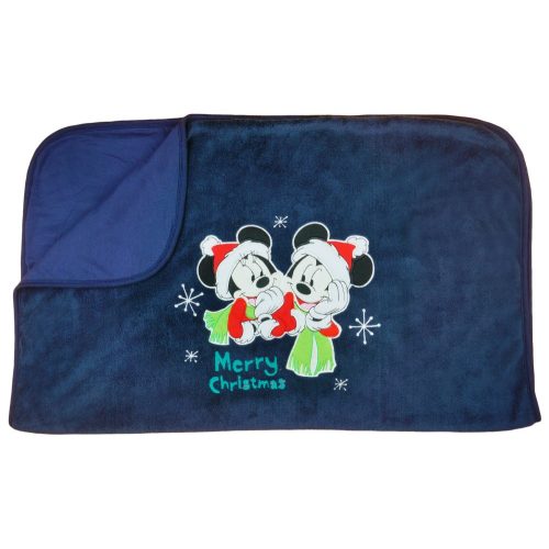 Disney Mickey és Minnie pamut-wellsoft takaró Karácsony (70x90)