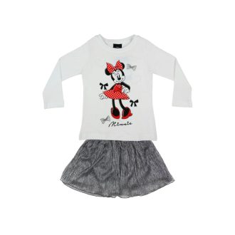 Disney Minnie 2 részes hosszú ujjú póló/szoknya szett Disney Minnie 2 részes hosszú ujjú póló/szoknya szett