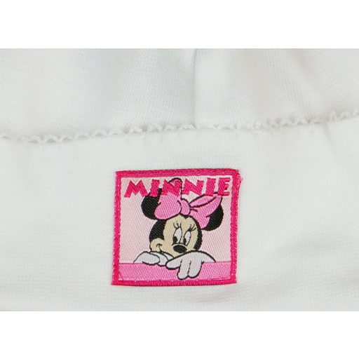 Disney Minnie fülvédős, megkötős baba sapka