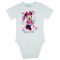 Disney Minnie rövid ujjú babal body fehér