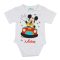 Disney Mickey rövid ujjú body fehér