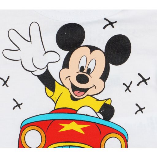 Disney Mickey rövid ujjú body fehér