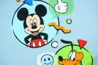 Disney Mickey és Plútó wellsoft béléses pamut babatakaró (méret: 70x90cm)
