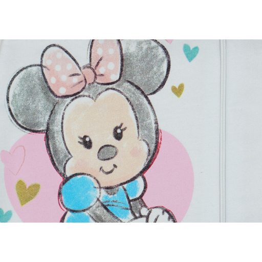 Disney Minnie "rajzos" belül bolyhos hosszú ujjú hálózsák 2,5 TOG