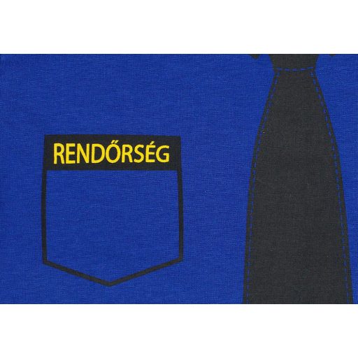 Rendőrös rövid ujjú fiú póló
