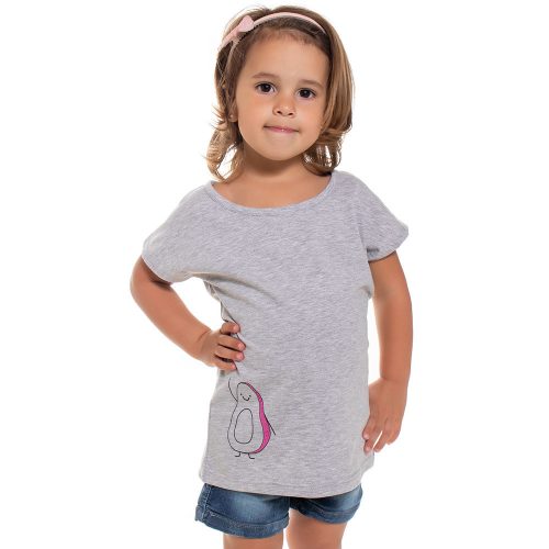 Mini&Me kislány rövid ujjú póló Avokádó mintával