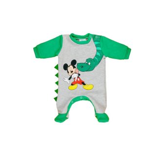 Disney Mickey belül bolyhos baba rugdalózó