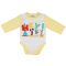Disney Mickey és barátai hosszú ujjú baba body sárga