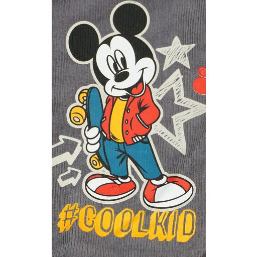 Disney Mickey bélelt kord kertésznadrág