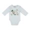 Disney Mickey és Minnie vintage karácsonyi hosszú ujjú baba body fehér