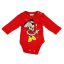 Disney Minnie karácsonyi hosszú újjú baba body