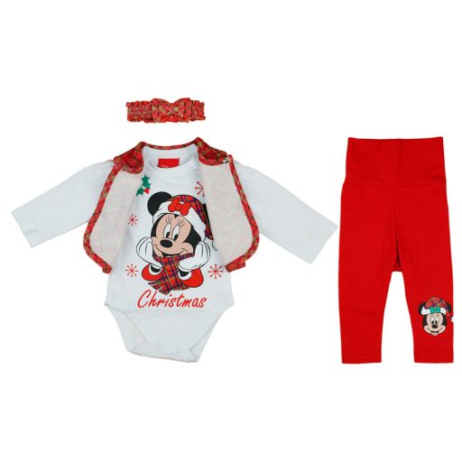 Disney Minnie karácsonyi 4 részes baba szett