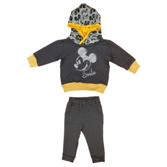 Kapucnis baba szabadidő szett Mickey egér mintával Kapucnis baba szabadidő szett Mickey egér mintával