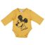 Hosszú ujjú baba body Mickey egér mintával