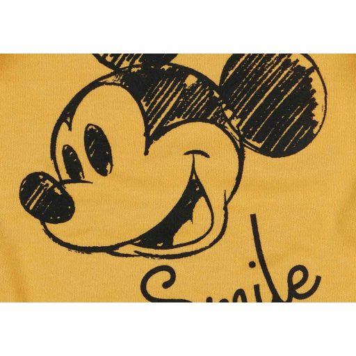 Hosszú ujjú baba body Mickey egér mintával