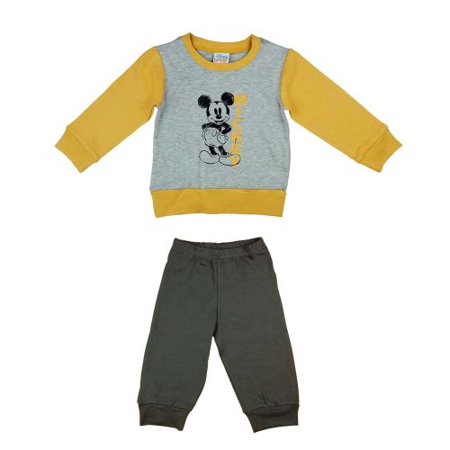 Kétrészes kisfiú pizsama Mickey egér mintával