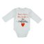 "Sorry boys. My Daddy's my valentine" feliratos valentin napi baba body fehér
