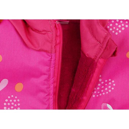 Vízlepergetős bélelt kapucnis télikabát Minnie egér mintával