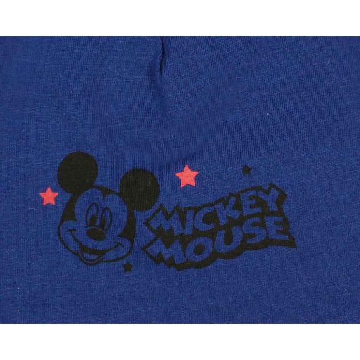 Vékony pamut kisfiú sapka Mickey egér mintával