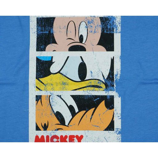 Rövid ujjú kisfiú póló Mickey egér és barátai mintával