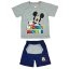 2 részes kisfiú pamut nyári szett Mickey egér mintával