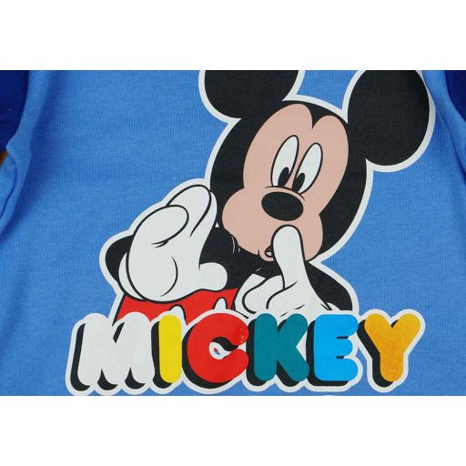 Kisfiú pamut pizsama Mickey egér mintával
