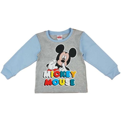 Kisfiú pamut pizsama Mickey egér mintával
