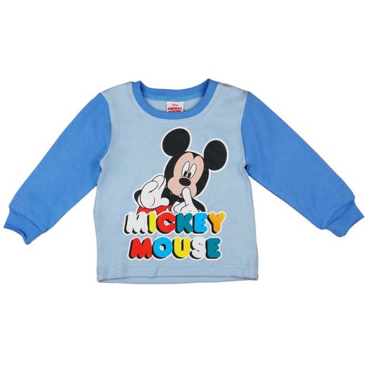 Kisfiú pamut pizsama Mickey egér mintával