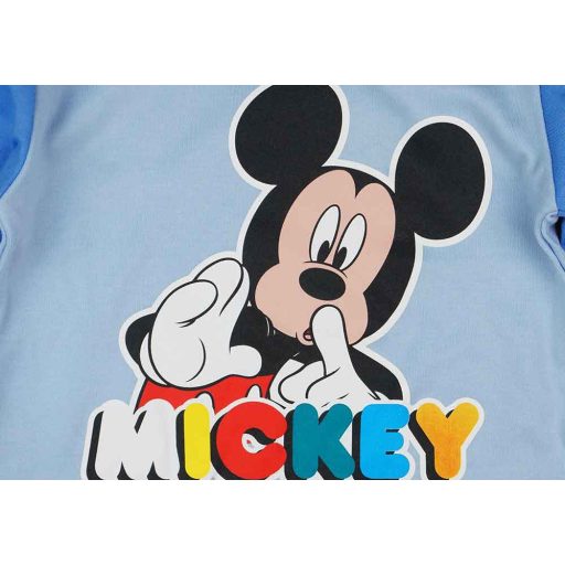 Kisfiú pamut pizsama Mickey egér mintával