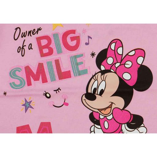 Hosszú ujjú kislány póló Minnie egér mintával