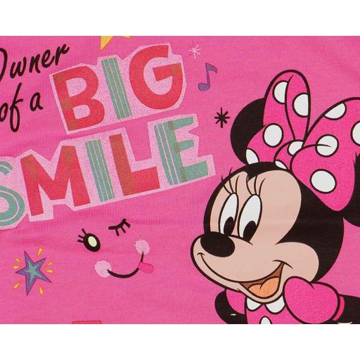 Hosszú ujjú kislány póló Minnie egér mintával