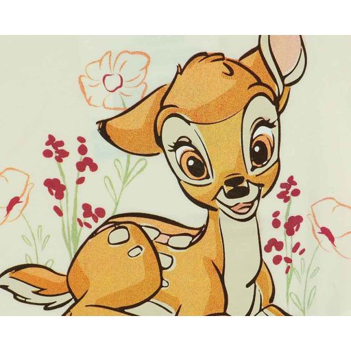 Rövidnadrágos kislány nyári szett fejpánttal Bambi mintával