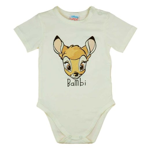 Rövidnadrágos kislány babaruha szett Bambi mintával