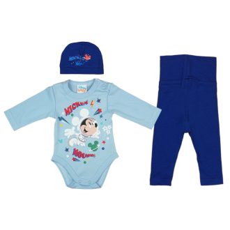 3 részes baba kisfiú szett Mickey egér mintával 3 részes baba kisfiú szett Mickey egér mintával