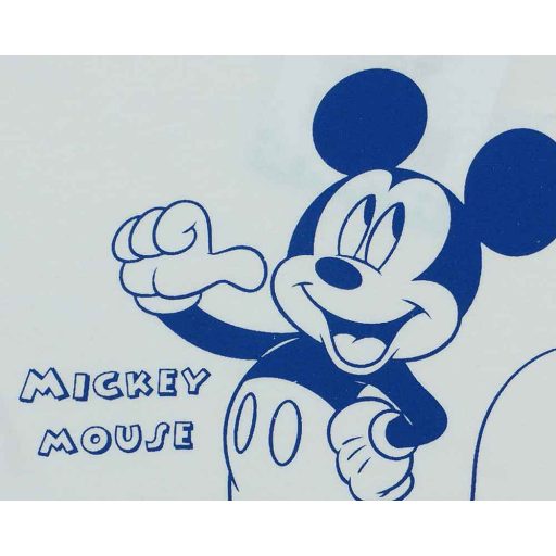 Kisfiú napozó batikolt pamut anyagból Mickey egér mintával