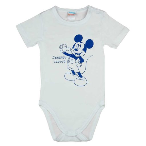 Rövidnadrágos kisfiú babaruha szett Mickey egér mintával